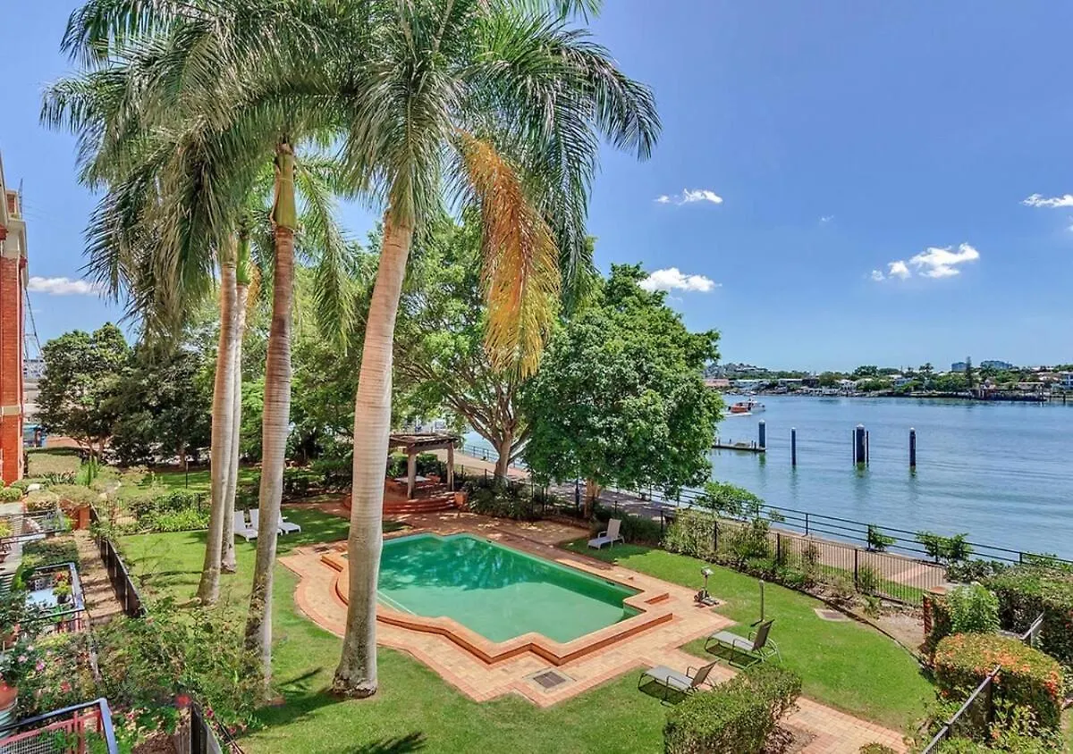 Woolstore Riverfront Apartments Teneriffe Brisbane Australien
